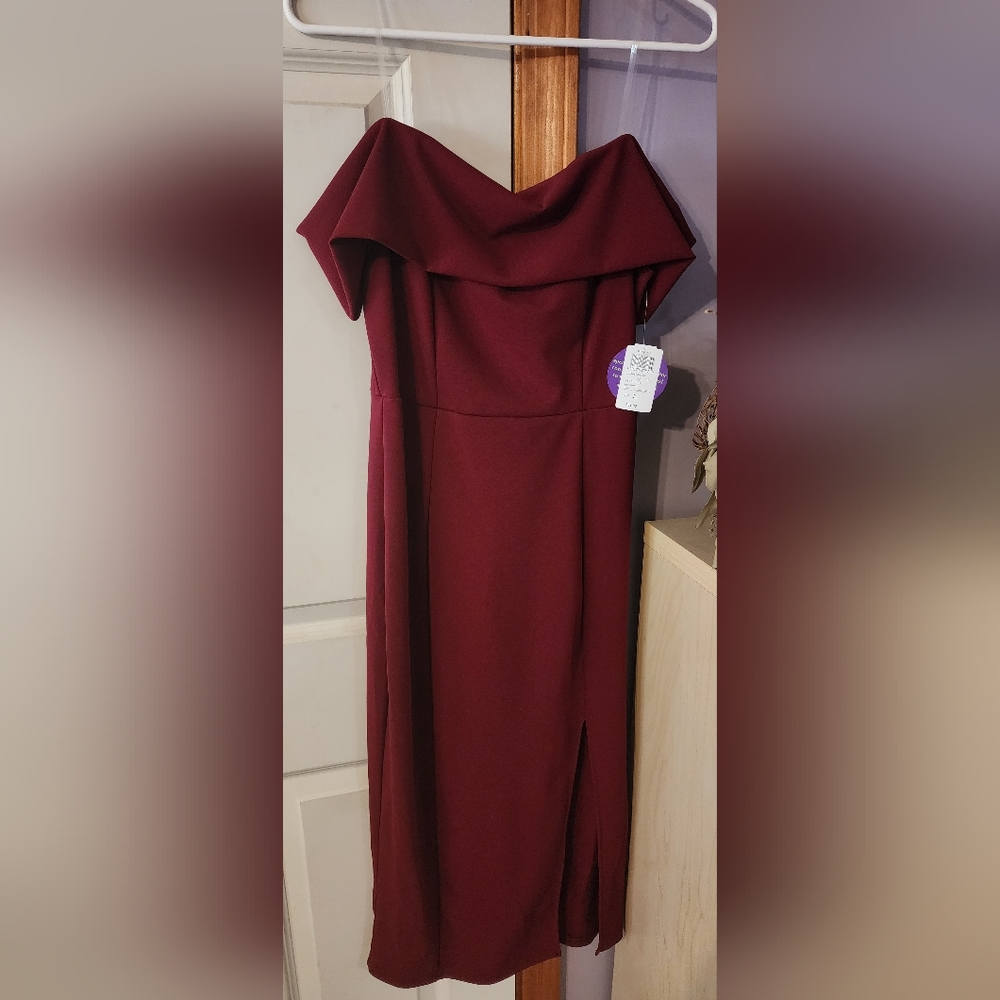 Brand New - With Tags Windsor Burgandy Dress